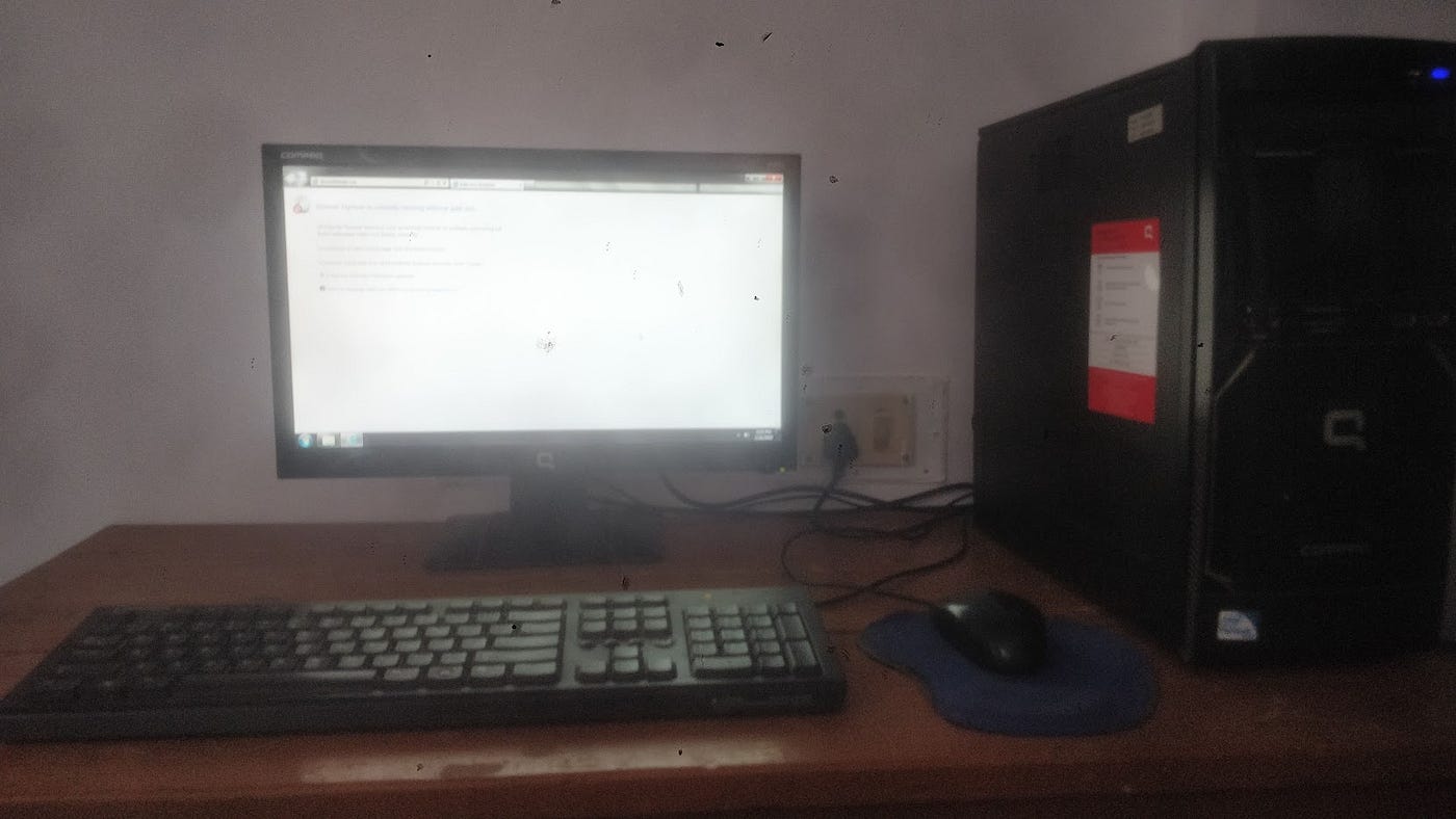 Mumma bought me a Pentium Dual Core PC after 10th standard, played a lot of CS/CoD and coded in C++